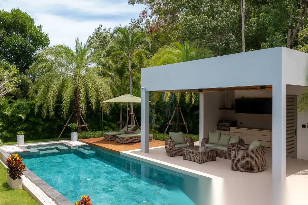 4 Bedroom Villa for rent at Botanica Foresta complex · Thep Krasattri — photo 9