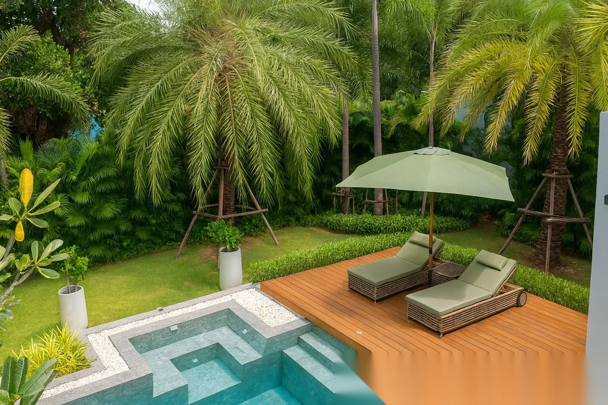 4 Bedroom Villa for rent at Botanica Foresta complex · Thep Krasattri — photo 10