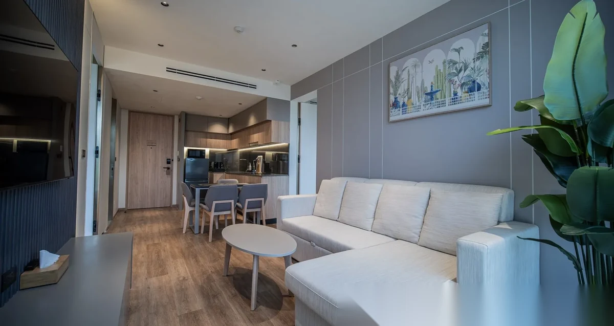 2 Bedroom Apartment for sale at Layan Green Park Phase 2 complex · Choeng Thale · Garden View