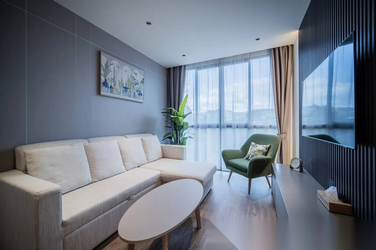 2 Bedroom Apartment for sale at Layan Green Park Phase 2 complex · Choeng Thale · Garden View — photo 3