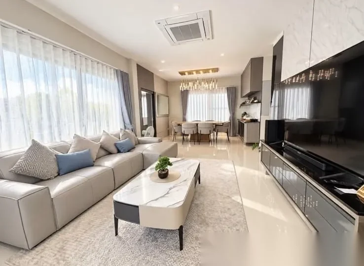 4 Bedroom House for rent at 88 Land and House Koh Kaew Phuket complex · Ko Kaeo · Partial Sea View — photo 4