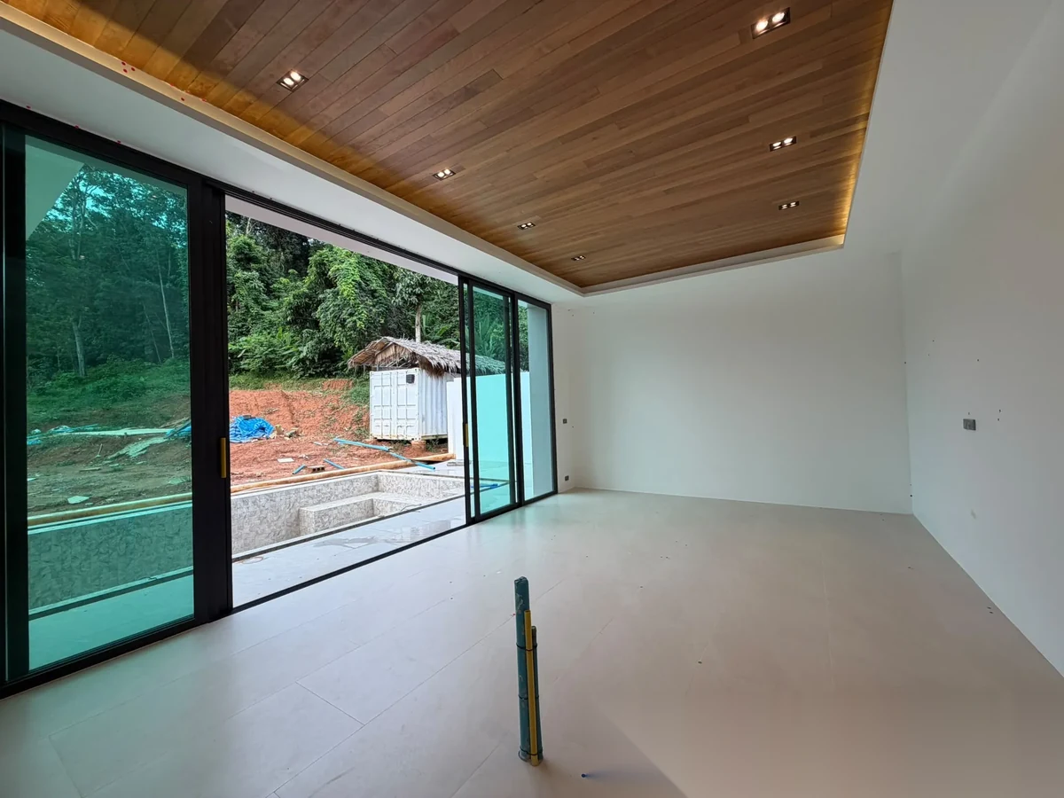 Вилла 3BR в комплексе The Nature Siri · Па Клок · Выход к бассейну — фото 8