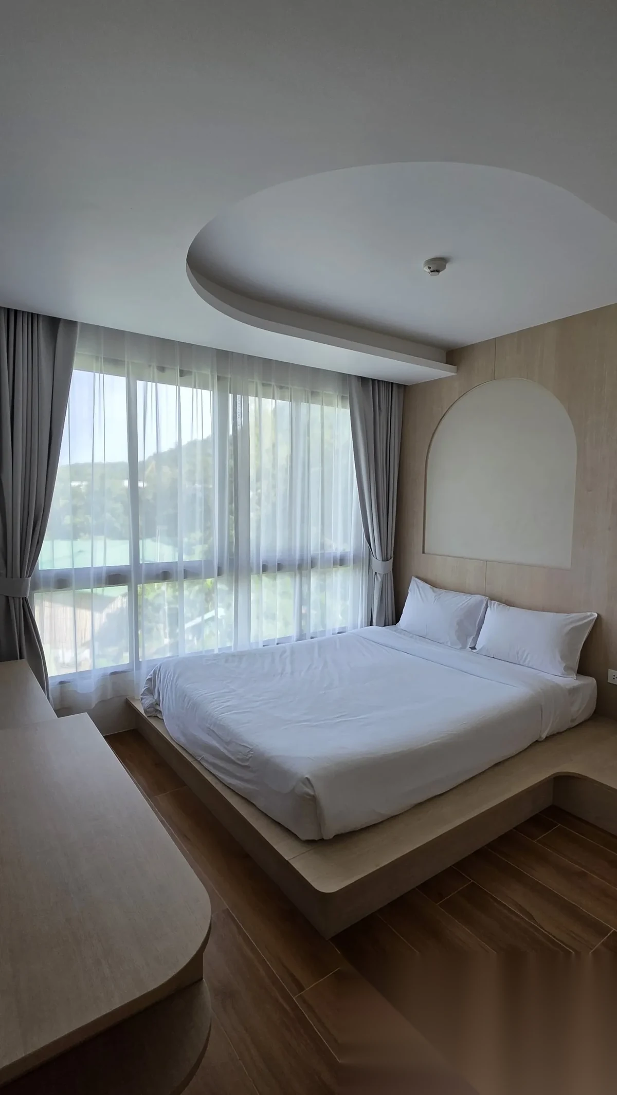 Апартаменты 1BR в ЖК Fantasea Condo Kamala · Камала · Частичный вид на море — фото 4