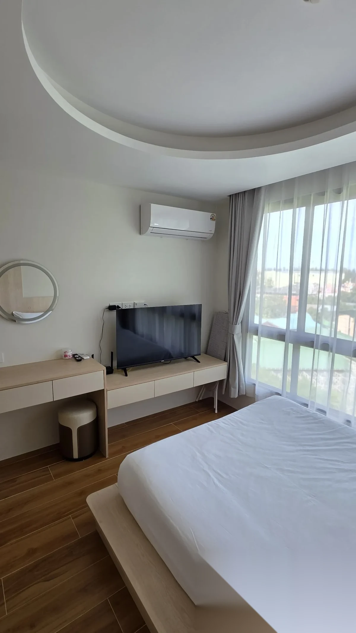 Апартаменты 1BR в ЖК Fantasea Condo Kamala · Камала · Частичный вид на море — фото 6