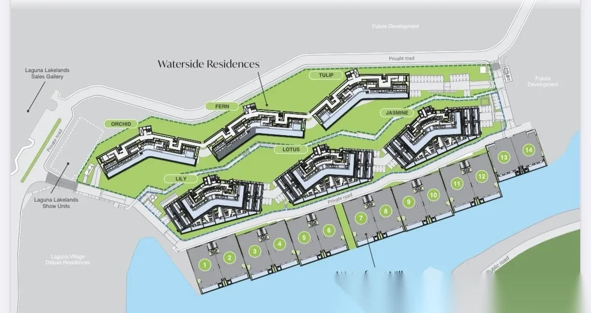 1 Bedroom Apartment for sale at Laguna Lakelands - Waterside Residences complex · Choeng Thale · Lake View — photo 5