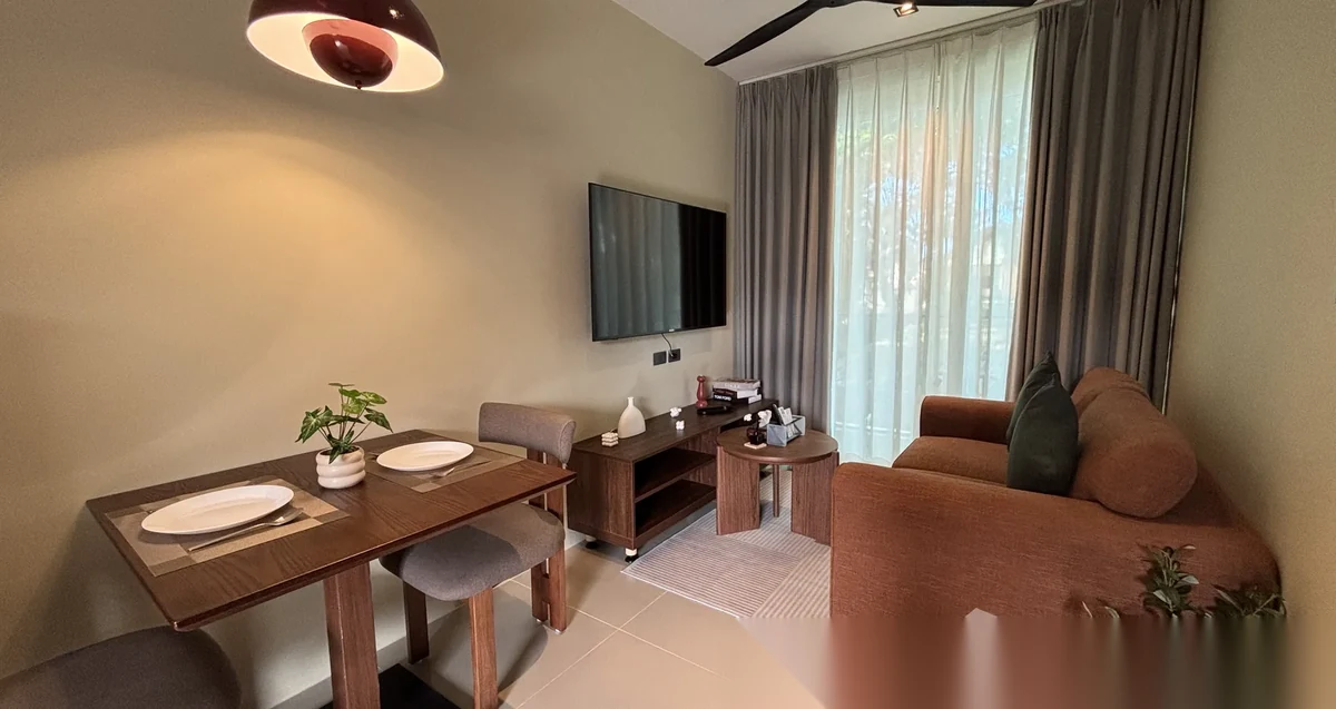 1 Bedroom Apartment for rent at Syama Mansion Kamala Phuket complex · Kamala · Garden View
