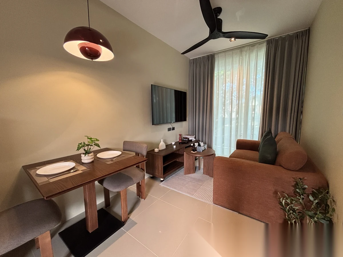 1 Bedroom Apartment for rent at Syama Mansion Kamala Phuket complex · Kamala · Garden View — photo 2
