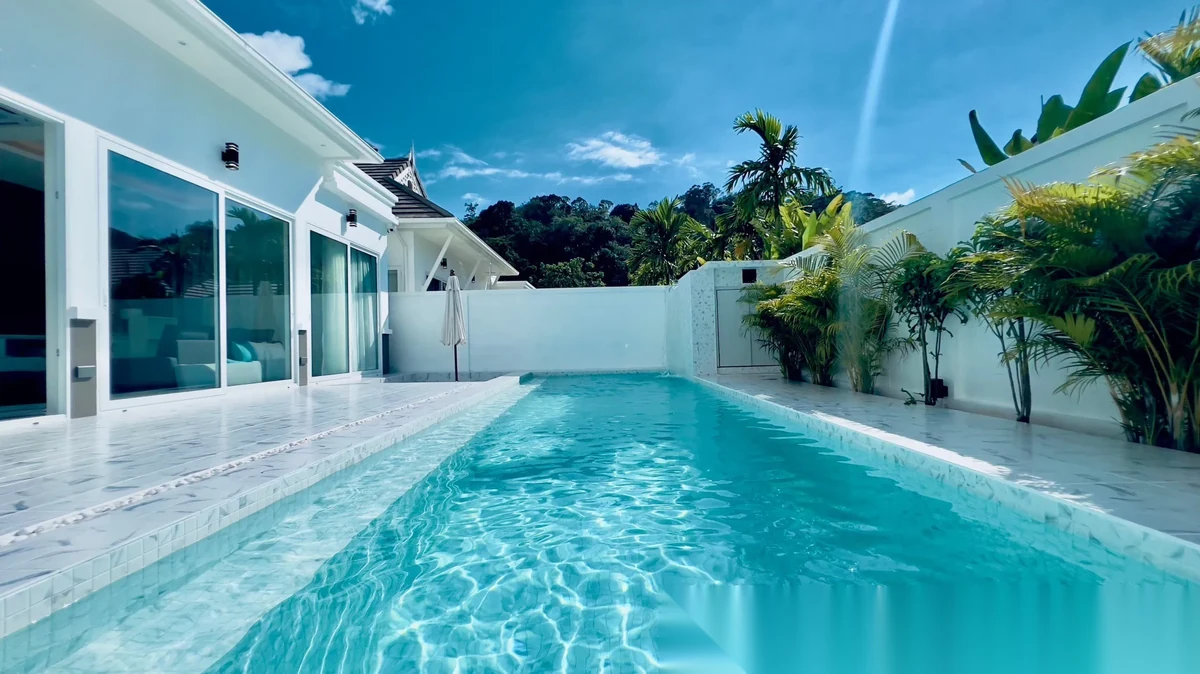 3 Bedroom Villa for rent at Kamala Garden View complex · Kamala · Pool Access — photo 2