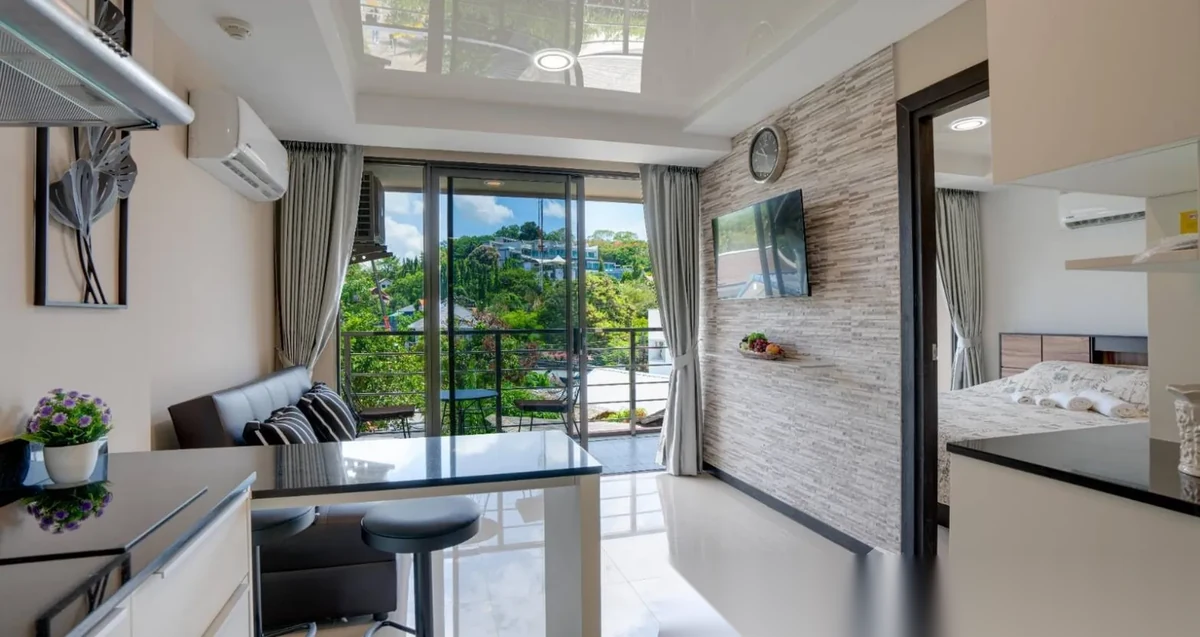 1 Bedroom Apartment for rent at Rawai Beach Condominium complex · Rawai