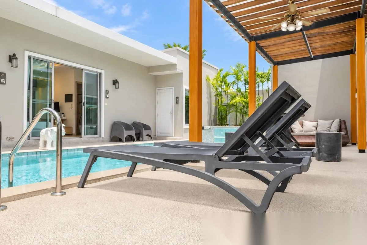 4 Bedroom Villa for rent at Private Pool Villa, Choeng Thale complex · Choeng Thale — photo 8