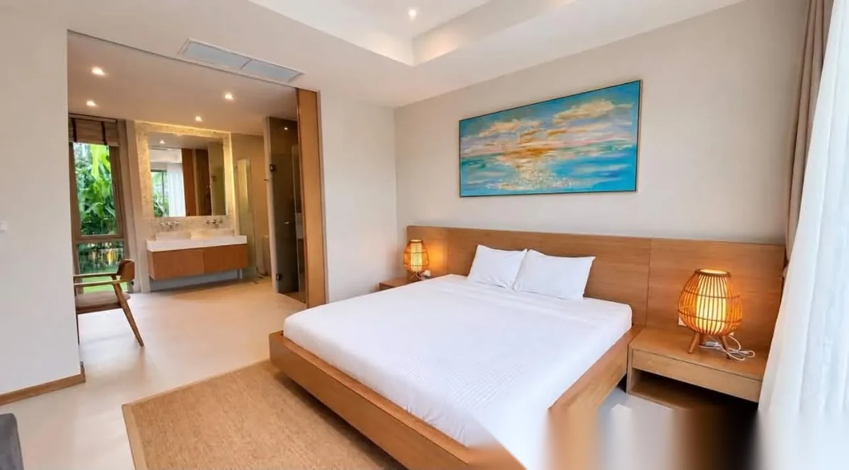 Вилла 3BR в комплексе Trichada Essence · Теп Красаттри · Вид на бассейн — фото 9