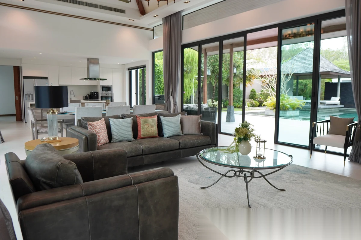 Вилла 4BR в комплексе The Lake House · Си Сунтон · Вид на озеро — фото 4