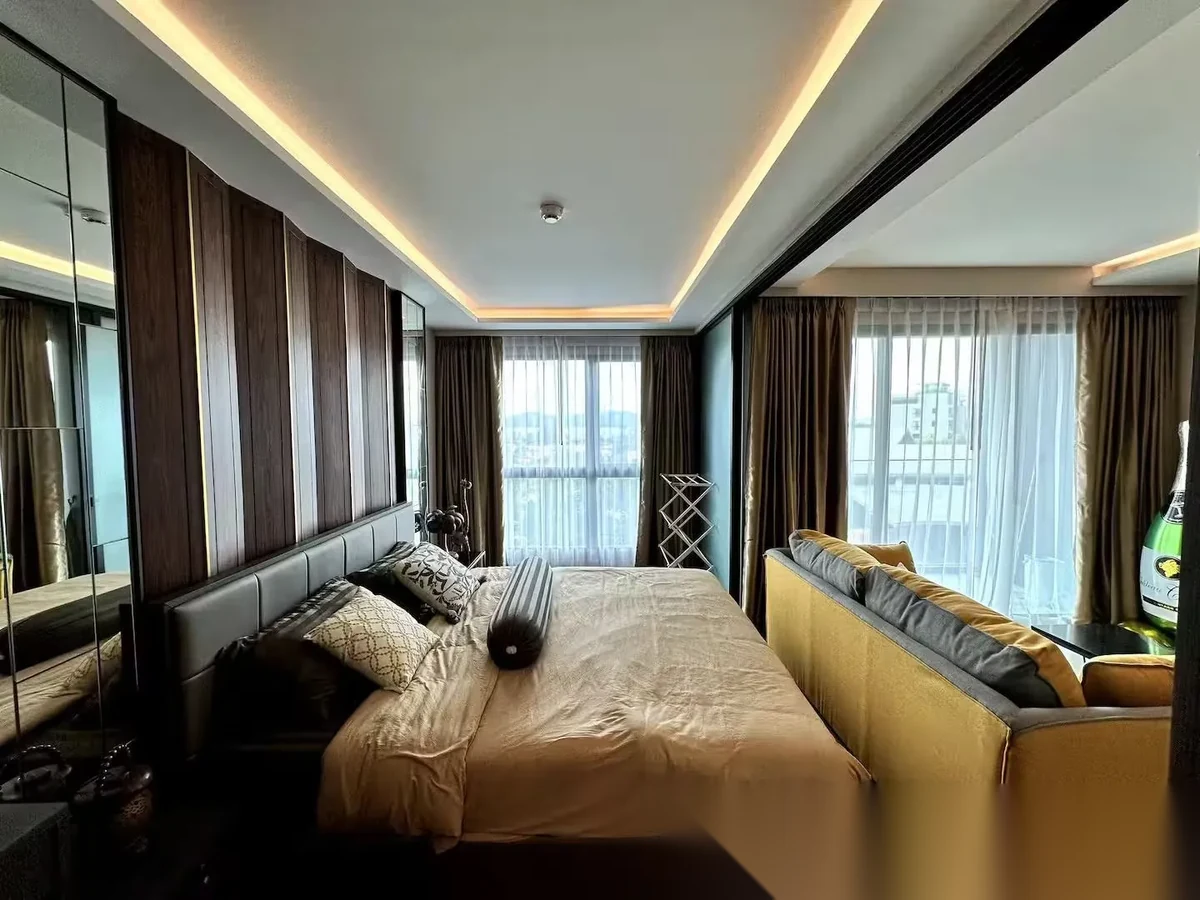 2 Bedroom Apartment for rent at The Panora Phuket by Mida Grande Resort Condominiums complex · Choeng Thale · Sea View — photo 3
