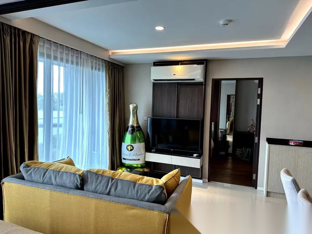 2 Bedroom Apartment for rent at The Panora Phuket by Mida Grande Resort Condominiums complex · Choeng Thale · Sea View — photo 4