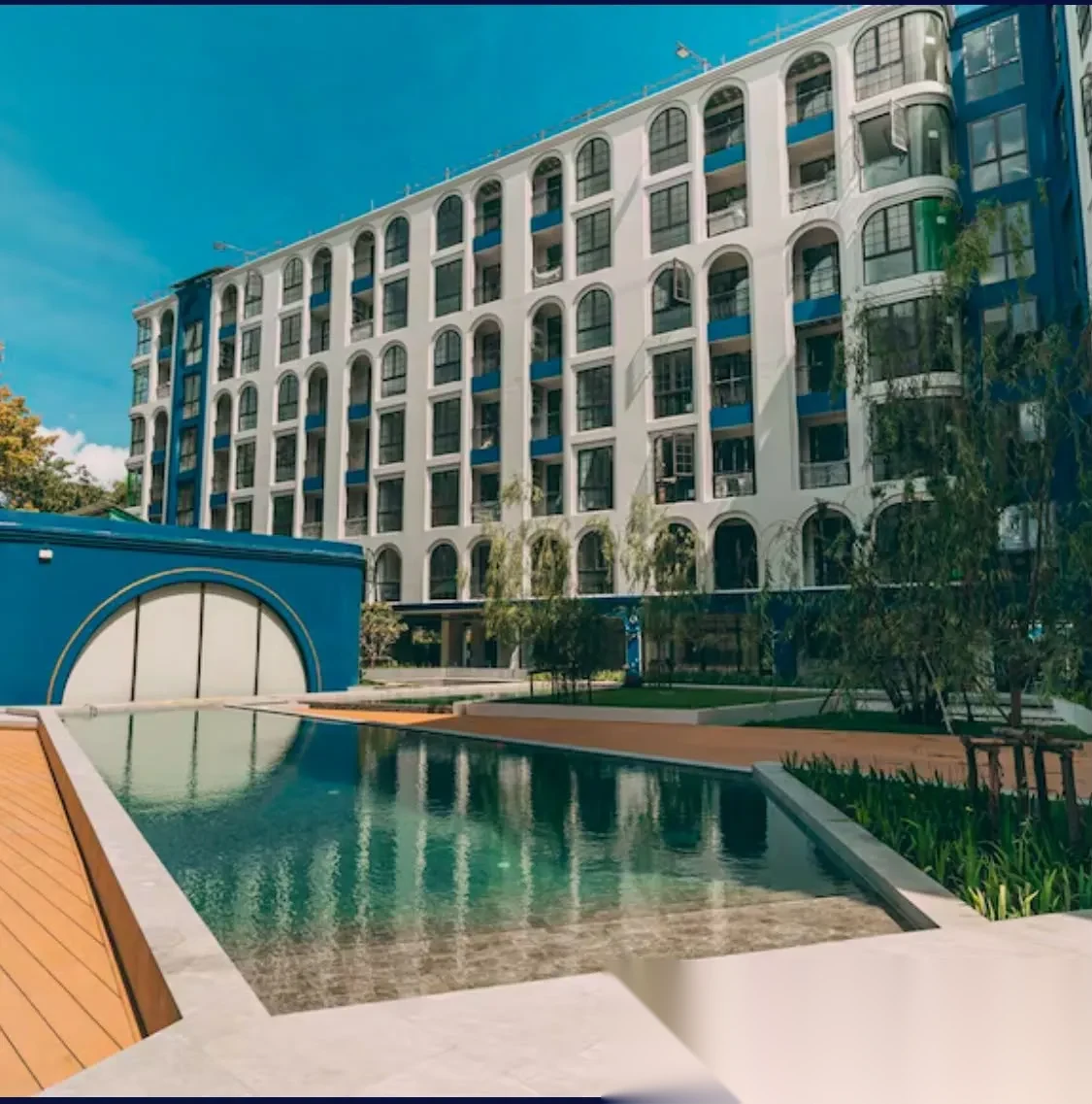 1 Bedroom Apartment for sale at Above Element complex · Choeng Thale · Pool View — photo 2