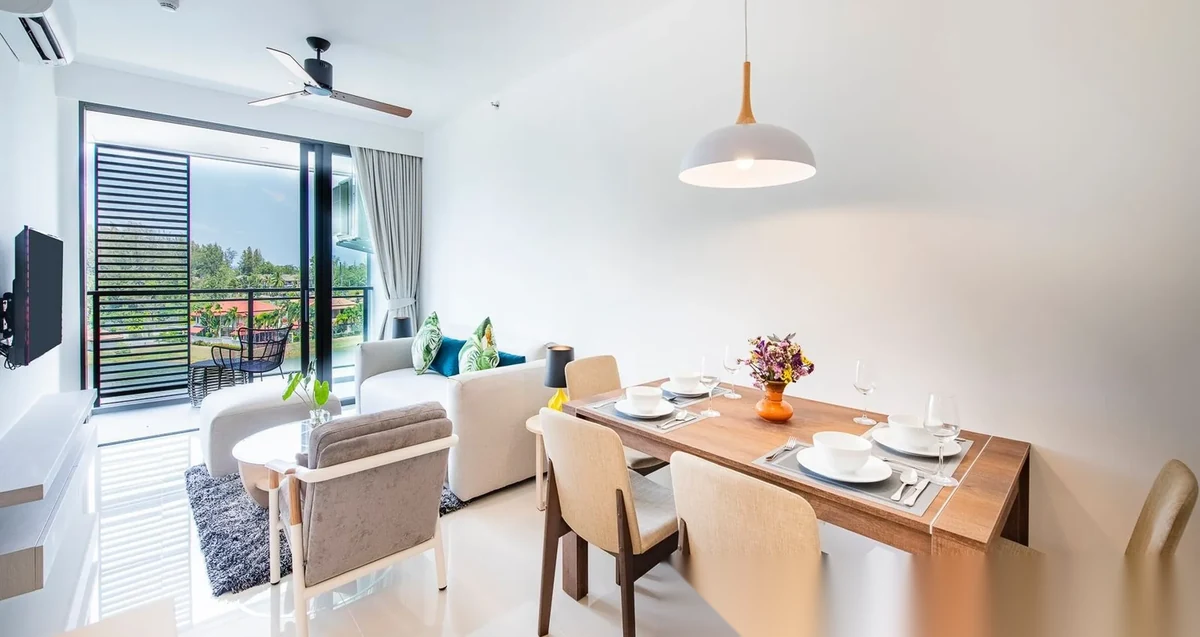 2 Bedroom Apartment for rent at Cassia Phuket complex · Choeng Thale · Lake View