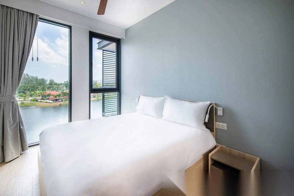 2 Bedroom Apartment for rent at Cassia Phuket complex · Choeng Thale · Lake View — photo 6