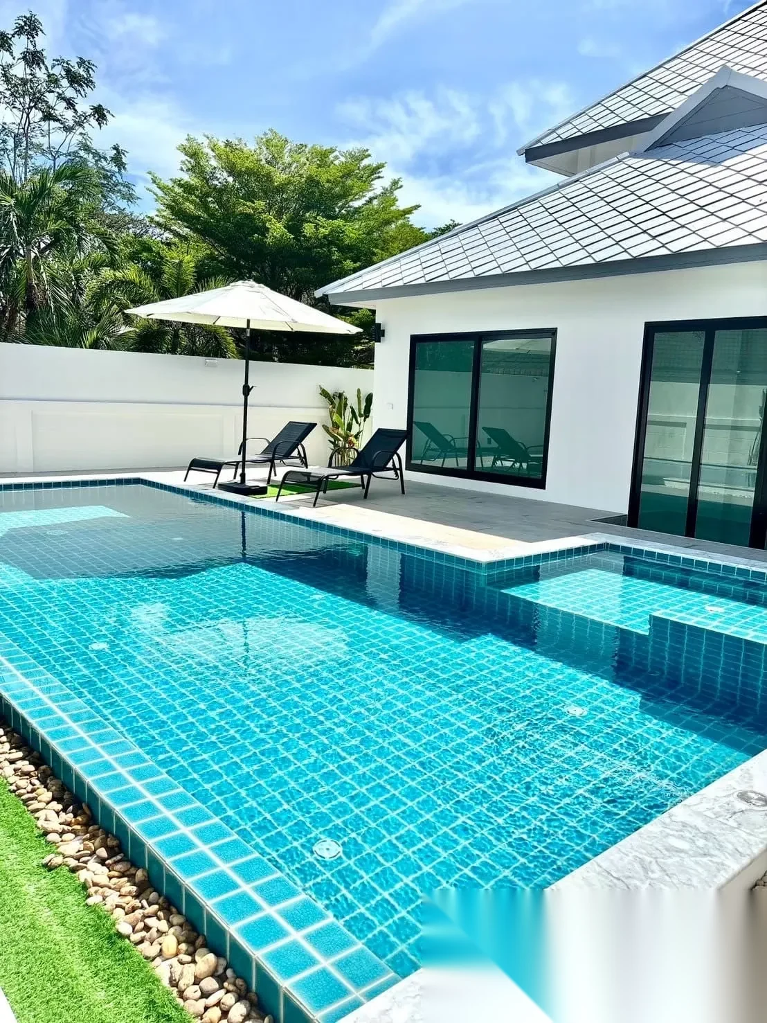3 Bedroom House for sale at Suriyaporn Place complex · Chalong · Pool View — photo 30