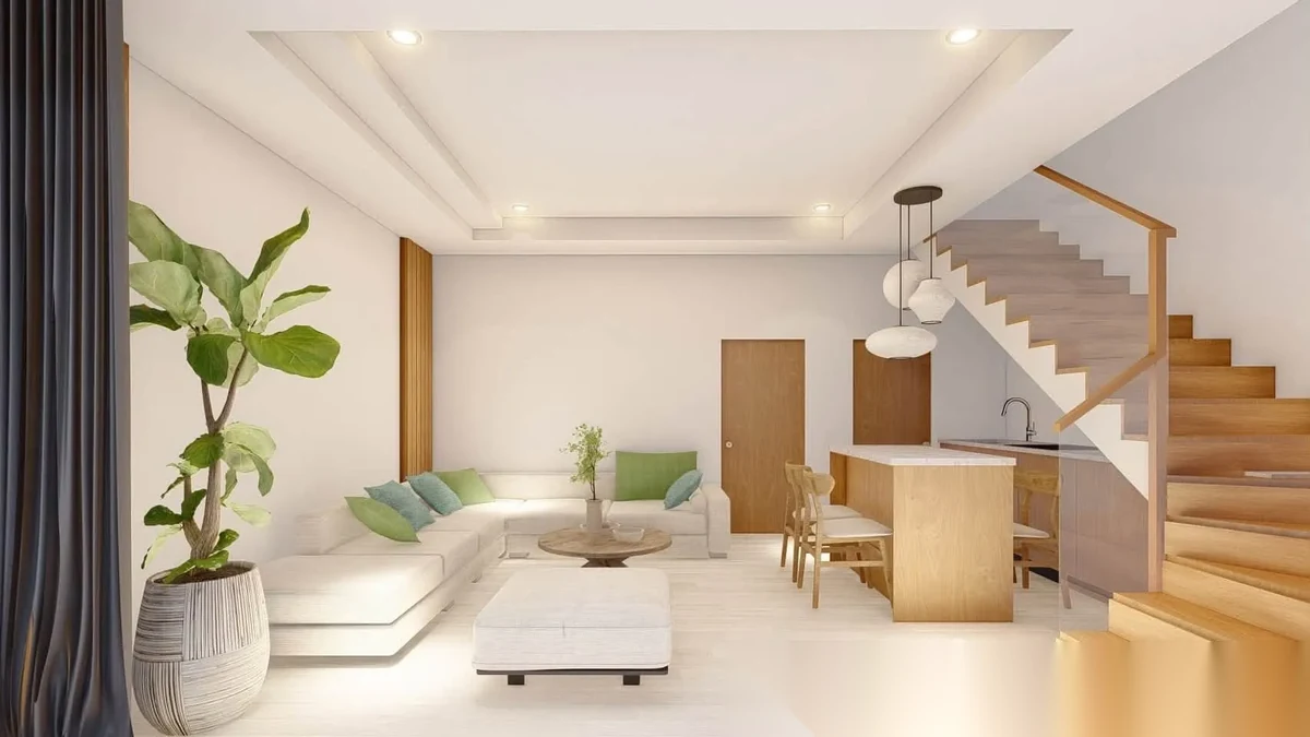 Вилла 2BR · Вид на бассейн — фото 3