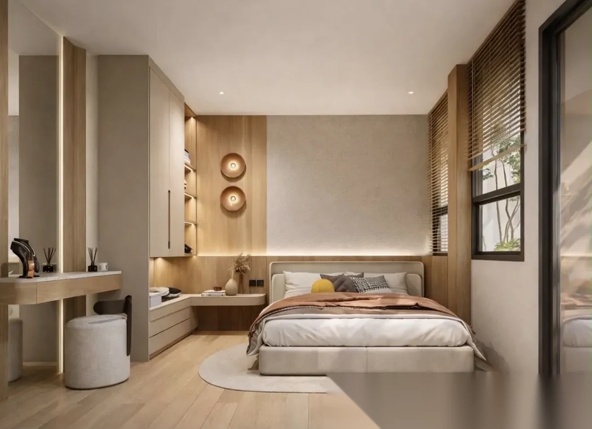 Таунхаус 3BR · Вид в сад — фото 2