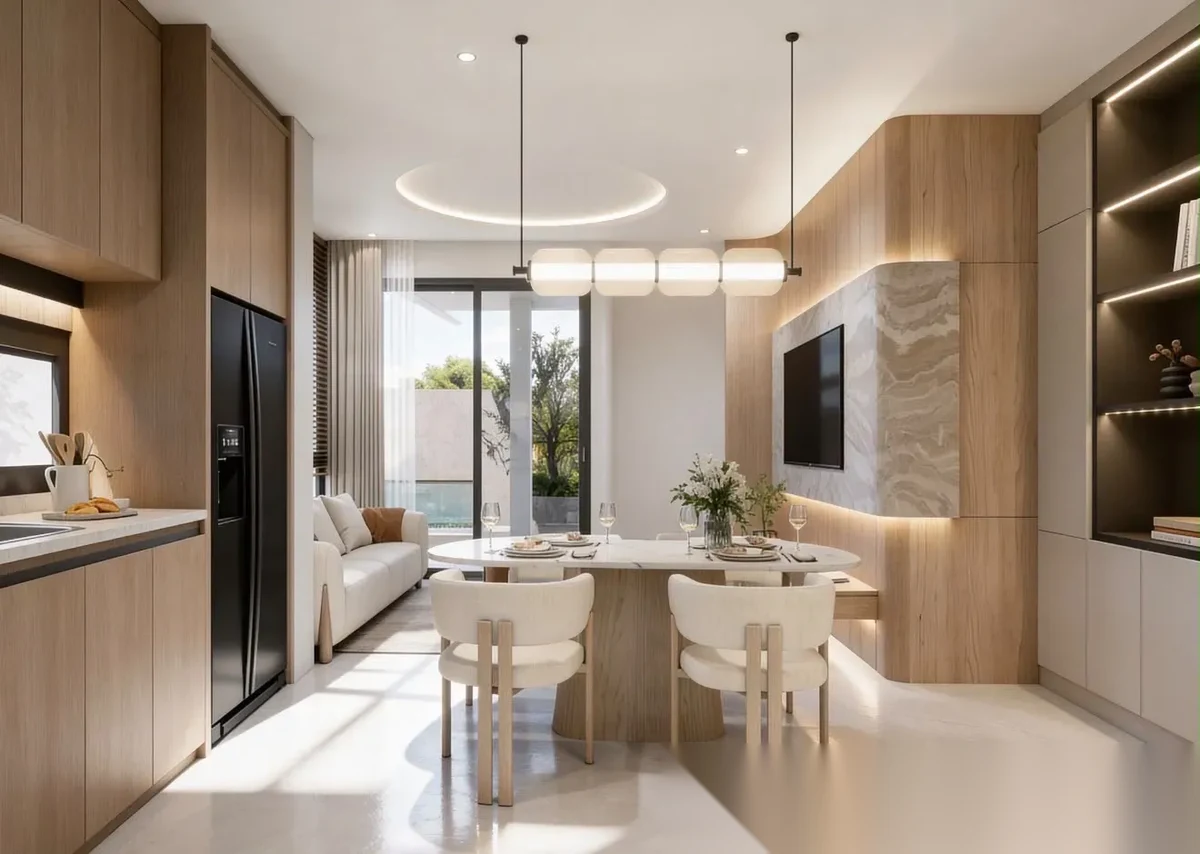 Таунхаус 3BR · Вид в сад — фото 6