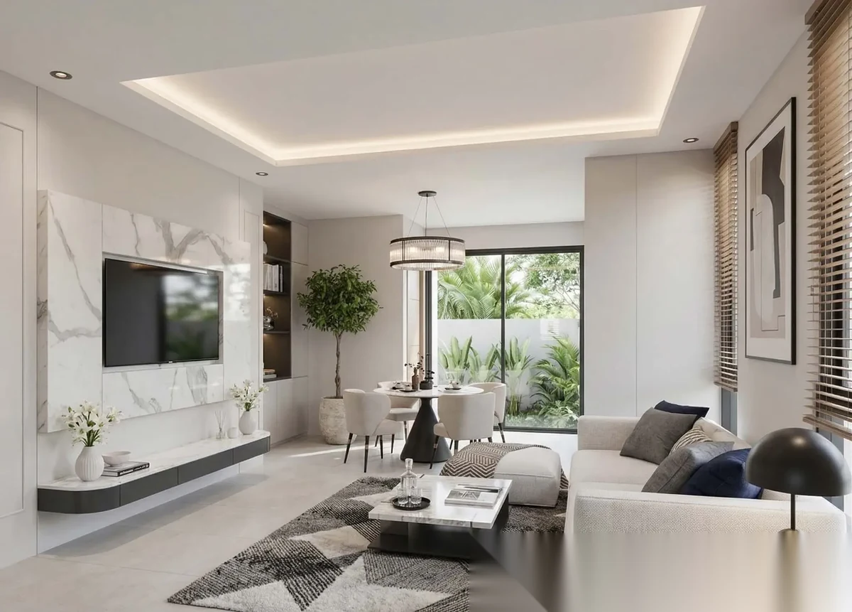 Таунхаус 3BR · Вид в сад — фото 12