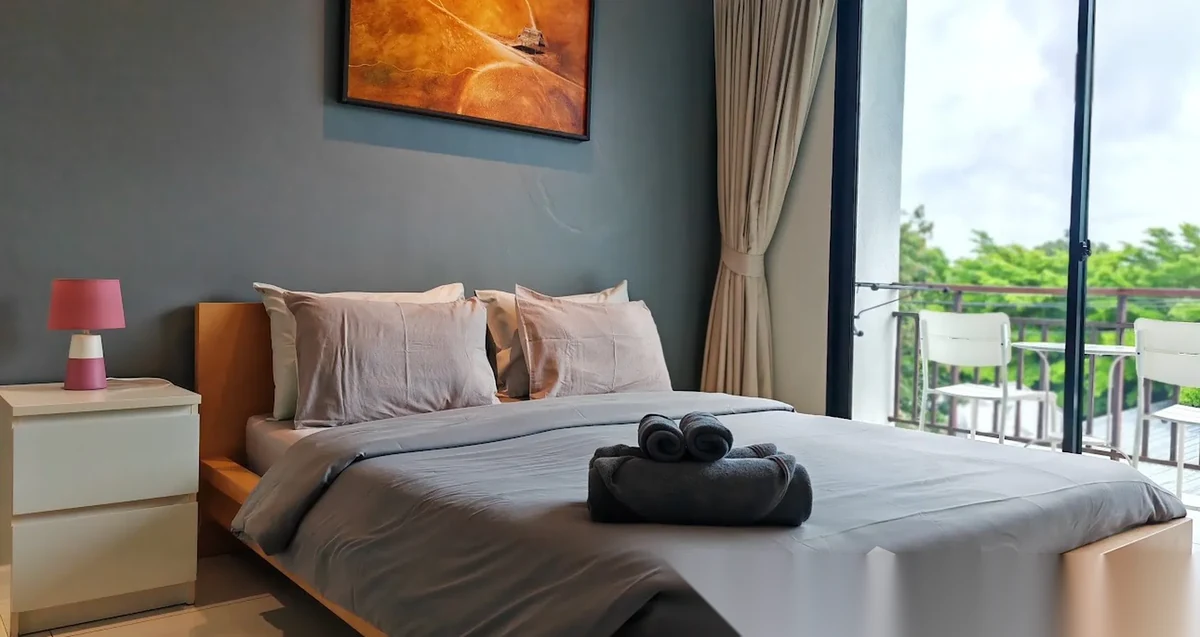 Апартаменты 1BR в ЖК The Title Rawai Phase 1-2 · Раваи · Вид на море