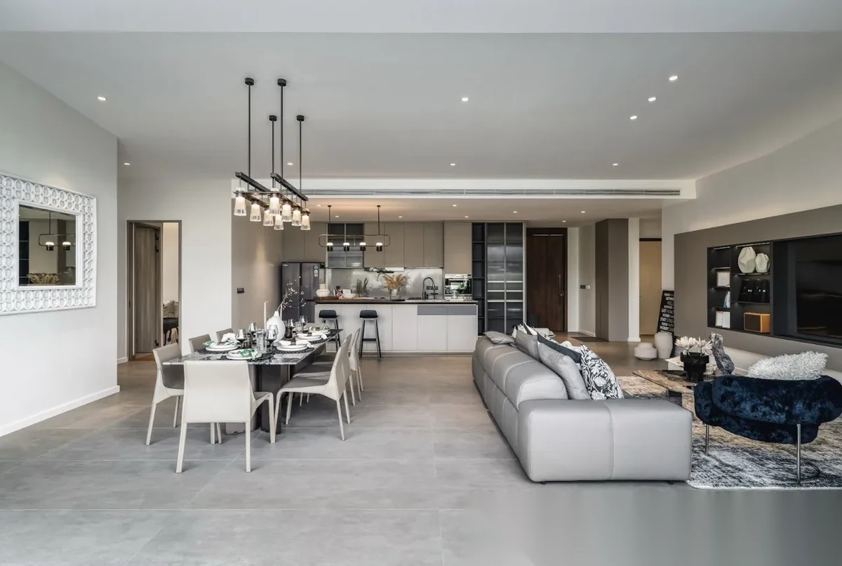 Вилла 4BR в комплексе Clover Residence · Си Сунтон · Выход к бассейну — фото 49