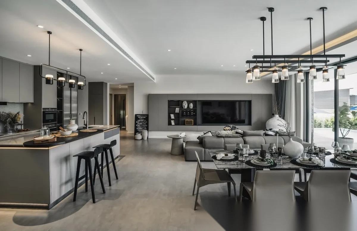 Вилла 4BR в комплексе Clover Residence · Си Сунтон · Выход к бассейну — фото 54