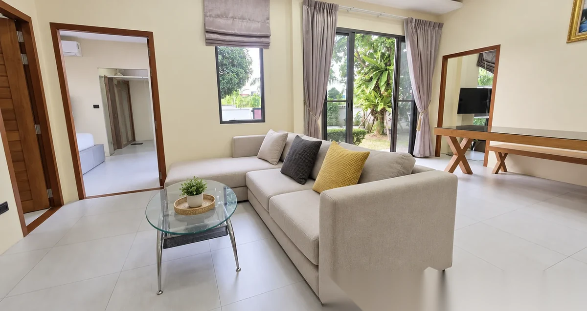 3 Bedroom House for sale at Chao Fah Garden Home 3 complex · Ko Kaeo · Garden View — photo 2