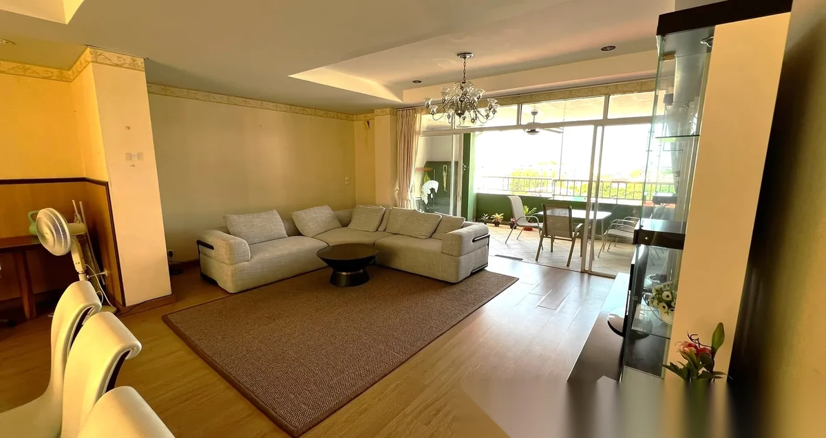 Апартаменты 3BR в ЖК Patong Loft · Патонг · Частичный вид на море