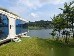 Вилла 4BR в комплексе Loch Palm Golf Club · Кату · Вид на озеро — фото 12