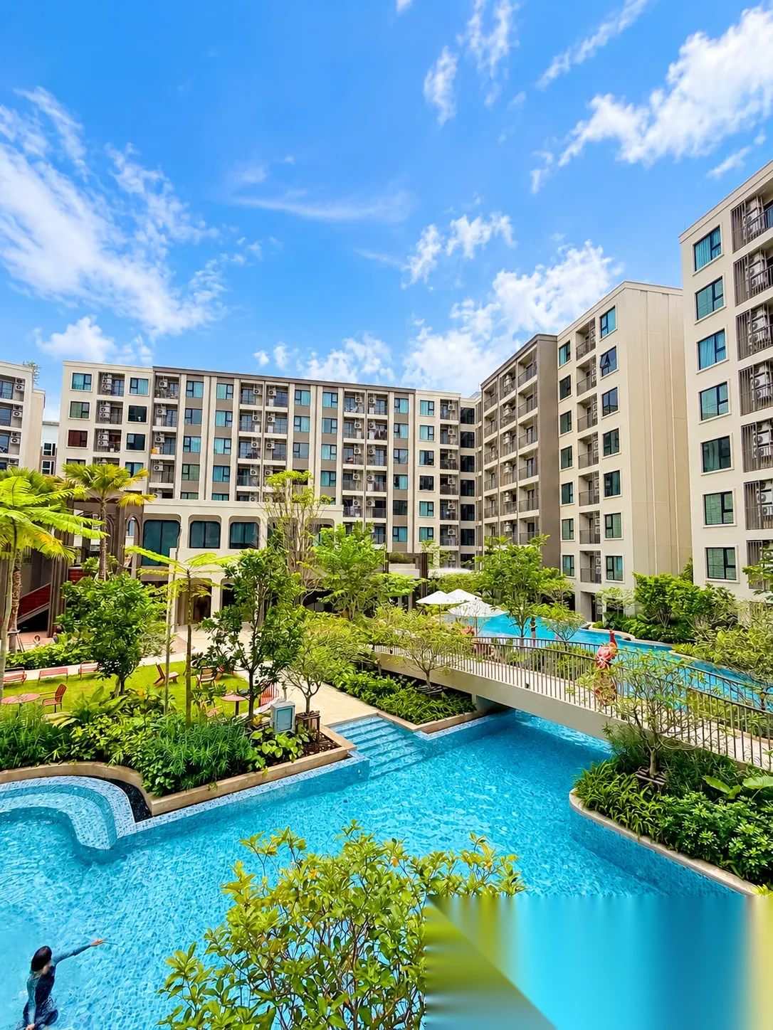 1 Bedroom Apartment for rent at The Origin Kathu-Patong complex · Kathu · Pool View — photo 10