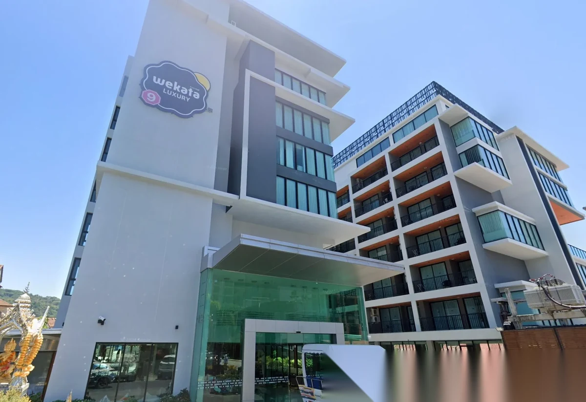 Апартаменты студия в ЖК VIP Kata Condominium 2 · Карон · Вид на бассейн — фото 19