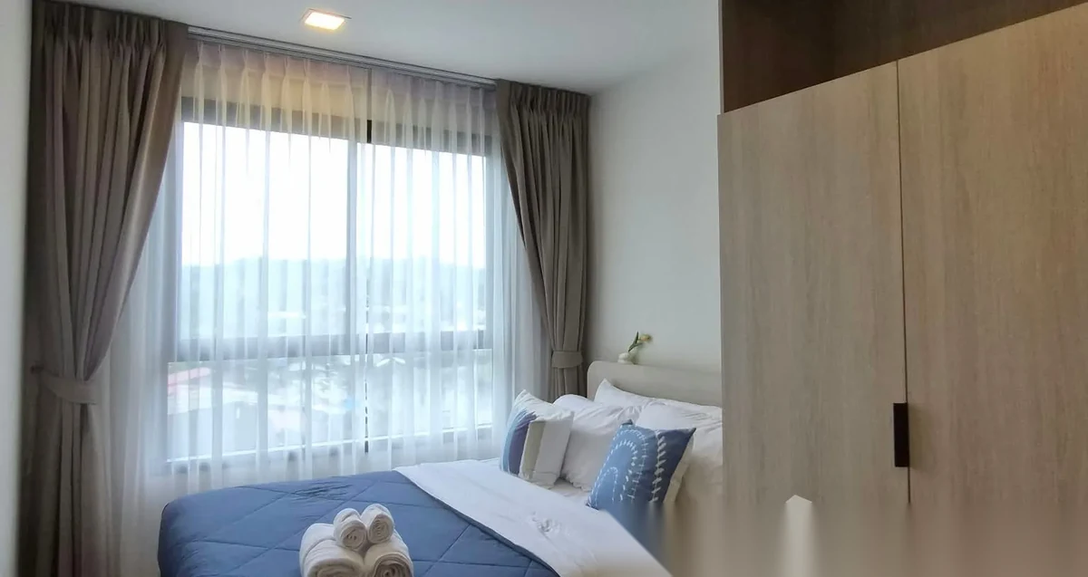 1 Bedroom Apartment for rent at Dcondo Reef Phuket complex · Kathu · Pool Access