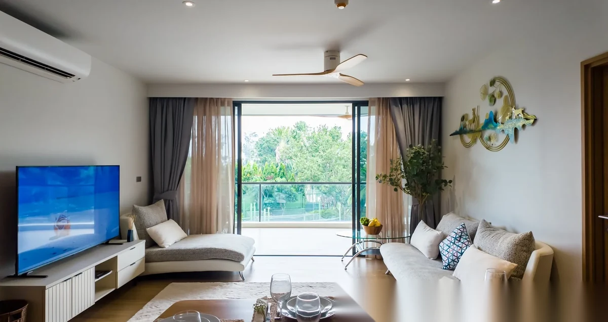3 Bedroom Apartment for sale at Laguna Beachside complex · Choeng Thale · Garden View