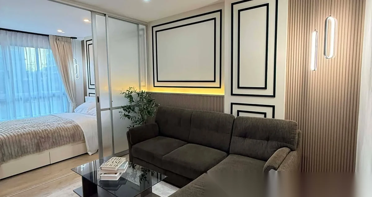 Апартаменты 1BR в ЖК D Condo Creek · Кату · Выход к бассейну