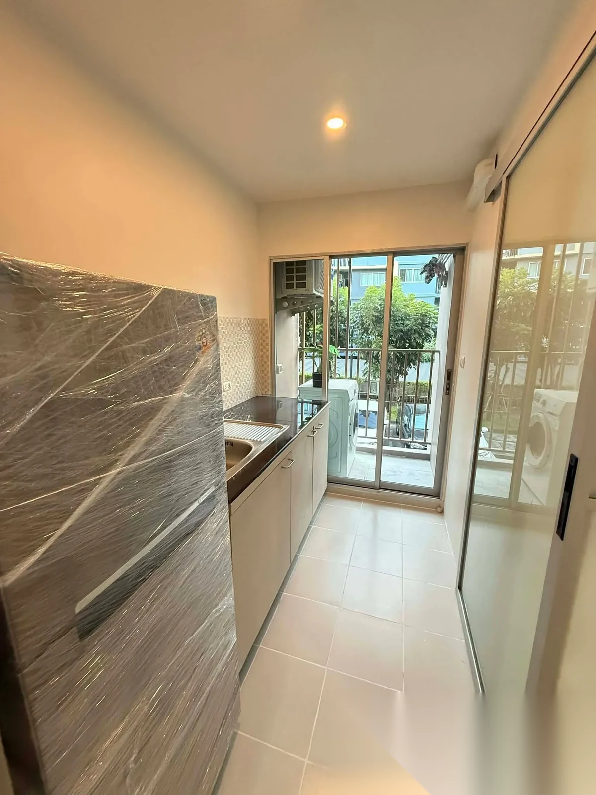 Апартаменты 1BR в ЖК D Condo Creek · Кату · Выход к бассейну — фото 10