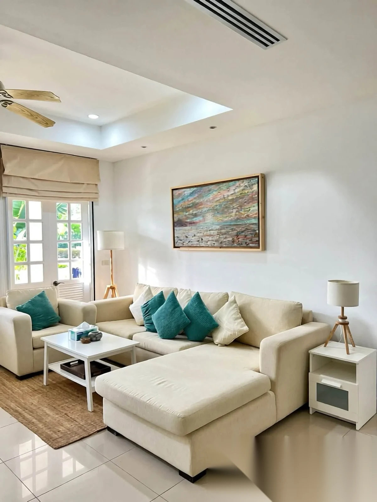 2 Bedroom Apartment for rent at Ocean Breeze complex · Choeng Thale · Garden View — photo 3