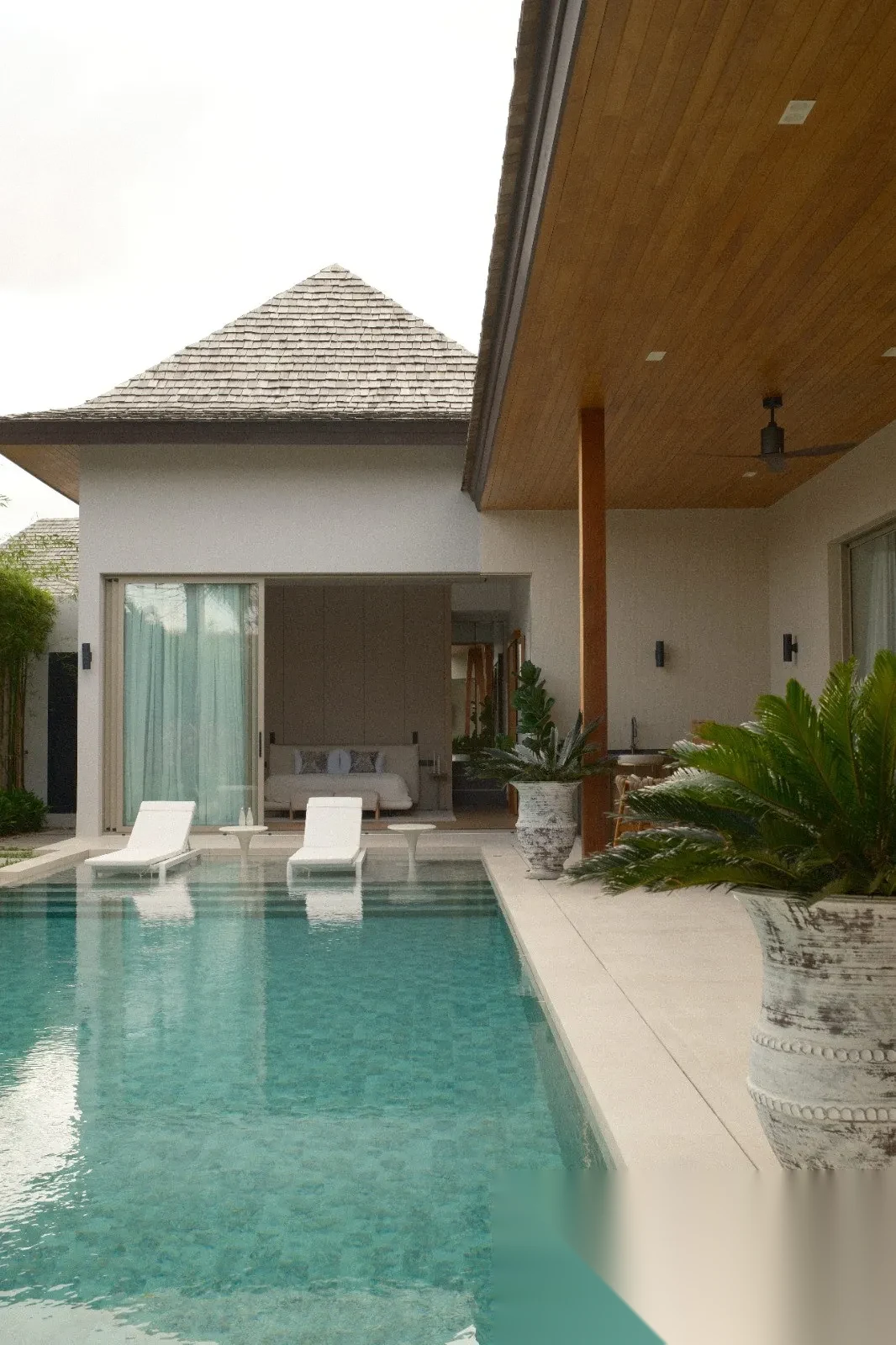 3 Bedroom Villa for rent at Layan Lucky Villas-Phase II complex · Choeng Thale · Pool View — photo 3