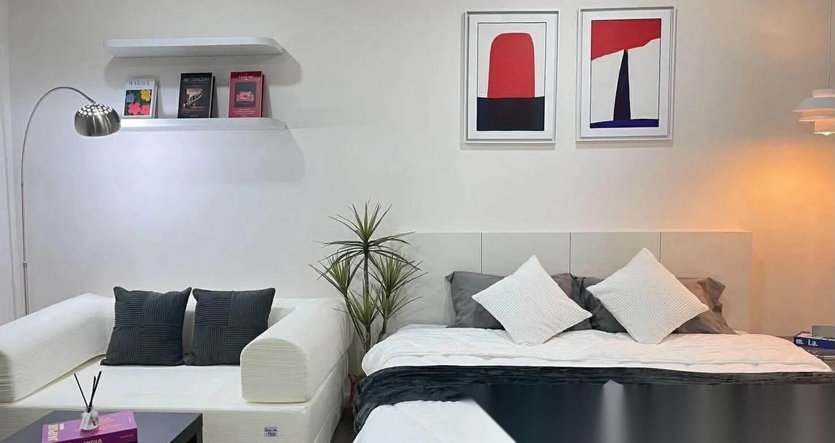 1 Bedroom Apartment for rent at Phanasons City Condominium complex · Wichit · Garden View