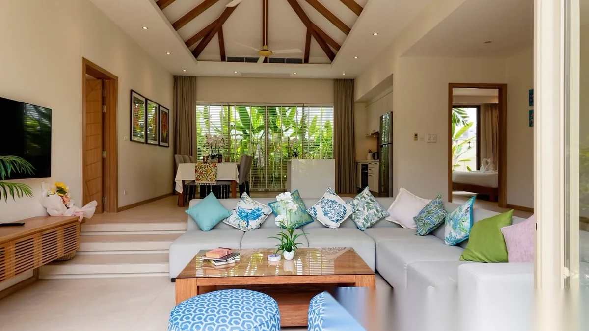 3 Bedroom Villa for rent at Trichada Villas complex · Choeng Thale · Pool View — photo 2