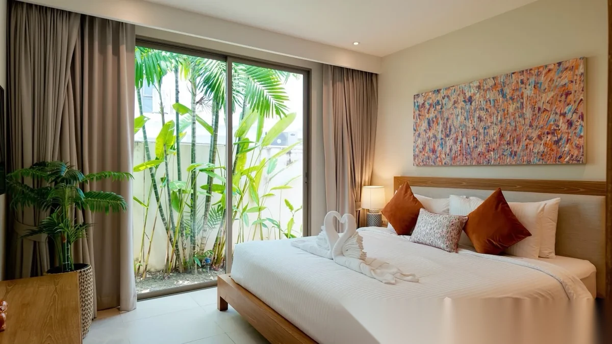 3 Bedroom Villa for rent at Trichada Villas complex · Choeng Thale · Pool View — photo 7