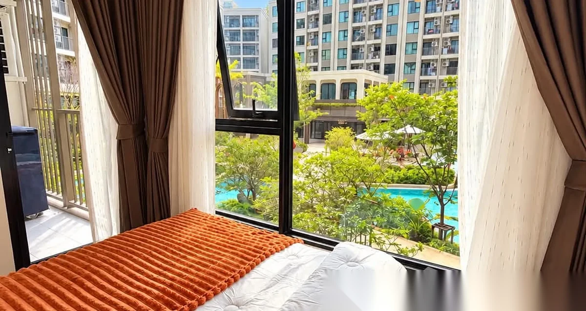 1 Bedroom Apartment for rent at The Origin Kathu-Patong complex · Kathu · Pool View