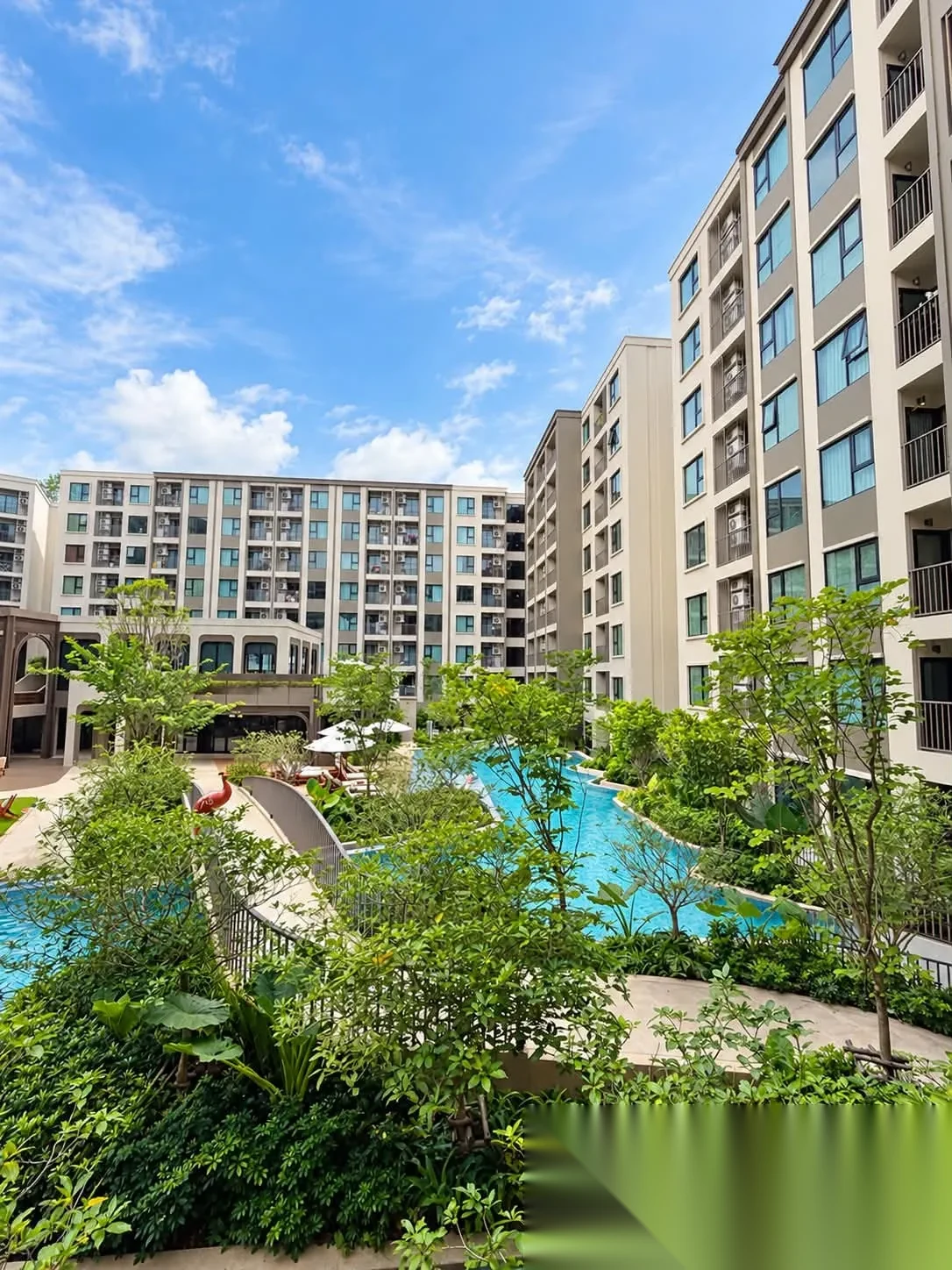 1 Bedroom Apartment for rent at The Origin Kathu-Patong complex · Kathu · Pool View — photo 7