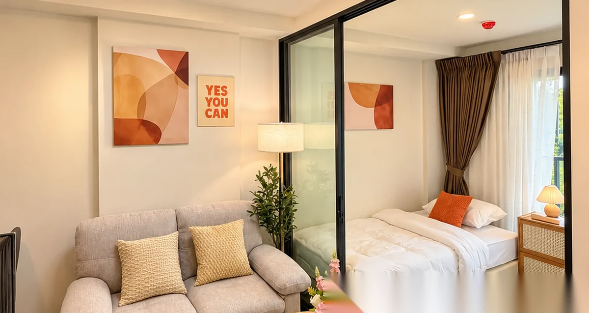 1 Bedroom Apartment for rent at The Origin Kathu-Patong complex · Kathu · Pool View