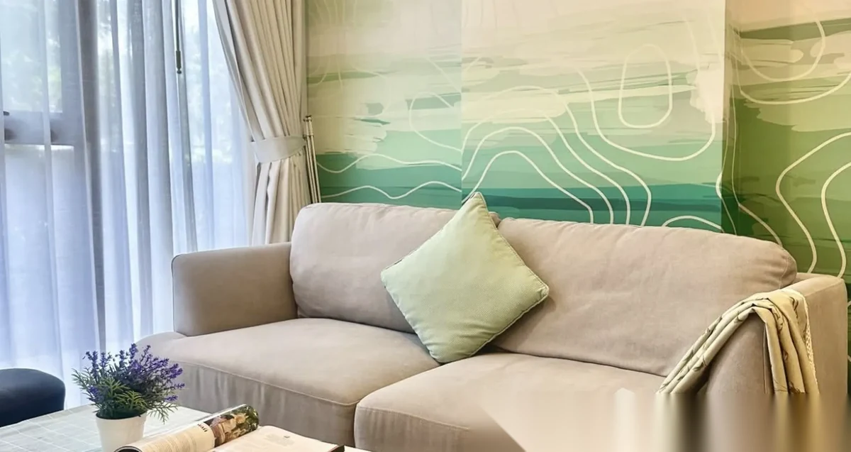 2 Bedroom Apartment for rent at Skypark Aurora Laguna Phuket complex · Choeng Thale · Garden View