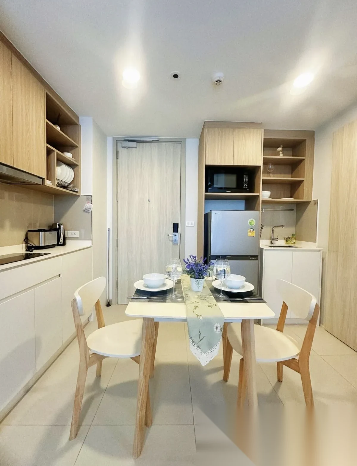 2 Bedroom Apartment for rent at Skypark Aurora Laguna Phuket complex · Choeng Thale · Garden View — photo 9