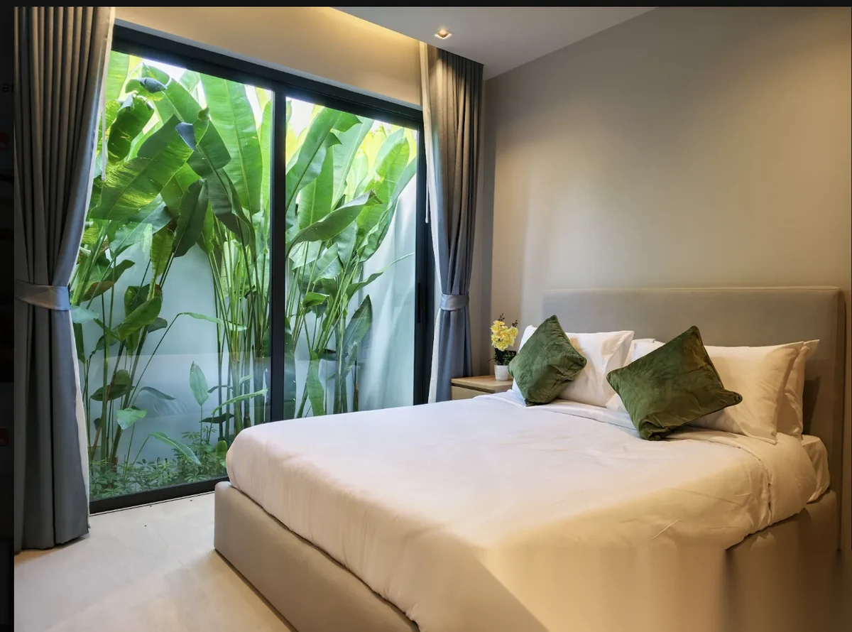 4 Bedroom Villa for sale at Botanica Four Seasons - Autumn Modern Loft complex · Thep Krasattri · Pool View — photo 4