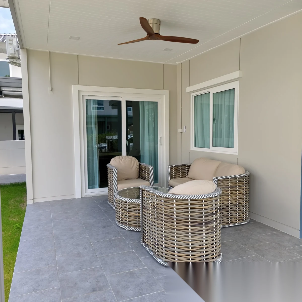 3 Bedroom House for rent at Saransiri Koh Keaw Retreat complex · Ko Kaeo · Garden View — photo 12